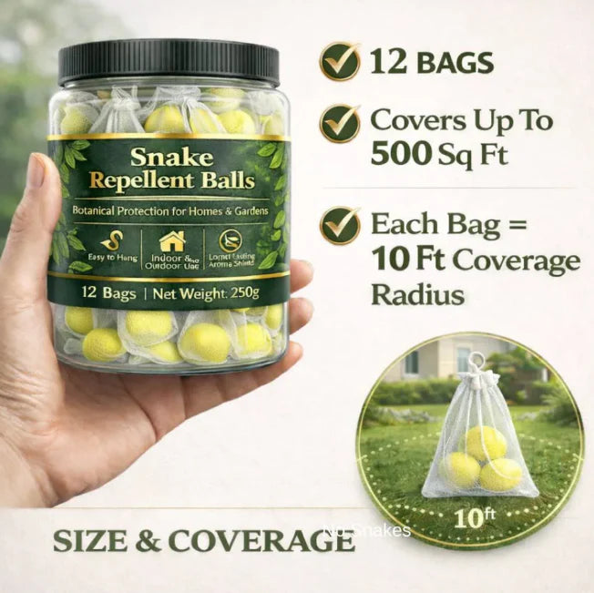 Snake Repellent Balls - Advanced Herbal Shield Protection