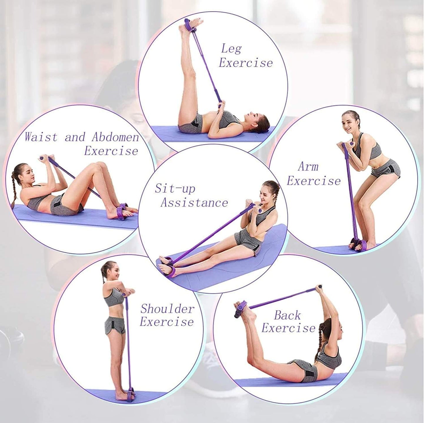 Portable Yoga Pedal Puller