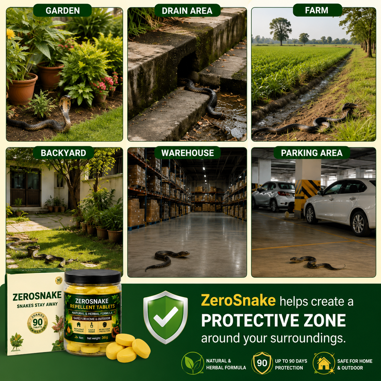 Snake Repellent Balls - Advanced Herbal Shield Protection