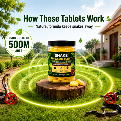 Snake Repellent Balls - Advanced Herbal Shield Protection
