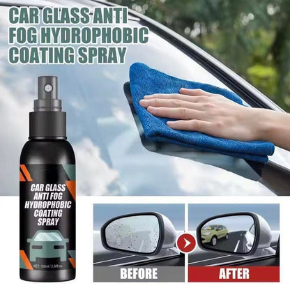 Car Glass Anti- Fog Hydrophobic Coating 100 ml (Pack of 2)