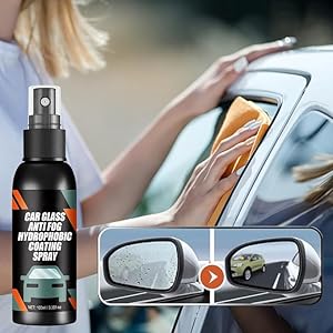 Car Glass Anti- Fog Hydrophobic Coating 100 ml (Pack of 2)